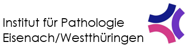 Logo Lang Institut für Pathologie Eisenach/Westthüringen auf weißem Hintergrund
