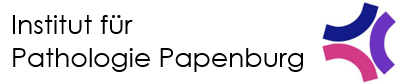 Logo Lang Institut für Pathologie Papenburg auf weißem Hintergrund